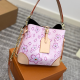 Pink Casual Print Patchwork Bags