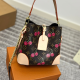 Red-brown Casual Print Patchwork Bags