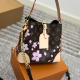 Pink Brown Casual Print Patchwork Bags