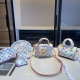 White Casual Letters Zipper Bags