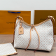 White Casual Letters Patchwork Bags