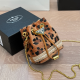 Light Brown Casual Leopard Print Chains Bags