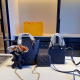 Black Casual Letters Patchwork Bags