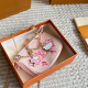Pink Casual Letters Zipper Bags