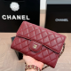 Burgundy Casual Letters Patchwork Bags