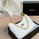 White Casual Letters Chains Bags
