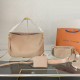 Khaki Casual Letters Zipper Bags