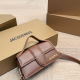 Dark Brown Casual Letters Patchwork Bags