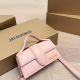 Pink Casual Letters Patchwork Bags