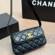 Black Casual Letters Patchwork Bags