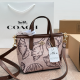 Brown Casual Print Patchwork Bags