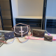 Pink Brown Casual Letters Patchwork Bags