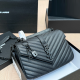 Black Casual Letters Chains Bags