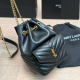 Black Casual Letters Patchwork Bags