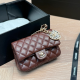 Burgundy Casual Letters Patchwork Bags