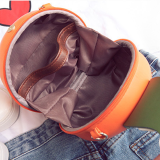 Tangerine Casual Daily fruit Zipper Bags
