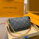 Brown Casual Letters Chains Bags