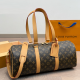Brown Casual Letters Zipper Bags