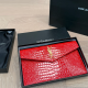 Red Casual Letters Patchwork Bags