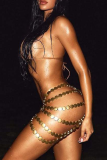 Camel Sexy Solid Color Chains 3 Piece Sets