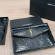 Black Gold Casual Letters Patchwork Bags