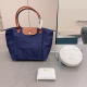 Dark Blue Casual Letters Patchwork Bags