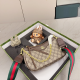 Brown Casual Letters Chains Bags