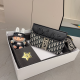 Black Casual Letters Patchwork Bags