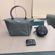 Grey Black Casual Letters Patchwork Bags