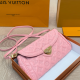 Pink Casual Letters Patchwork Bags