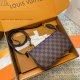 Brown Casual Plaid Zipper Bags
