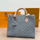 Grey Casual Letters Patchwork Bags