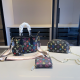 Black Casual Letters Chains Bags