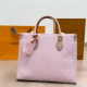 Pink Casual Letters Patchwork Bags