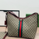 Brown Casual Letters Patchwork Bags