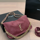 Red Casual Letters Chains Bags