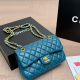Blue Casual Letters Chains Bags
