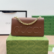 Brown Daily Letters Chains Bags
