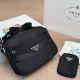 Black Casual Letters Zipper Bags