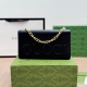 Black Daily Letters Chains Bags