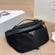Black Casual Letters Zipper Bags