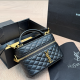 Black Daily Letters Zipper Bags
