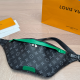 Black Green Daily Letters Contrast Bags