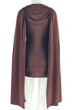 Black Sexy Solid Color Ruched O Neck Dresses