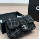 Black Daily Letters Hot Drill Bags
