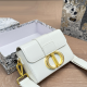 White Daily Letters Patchwork Bags