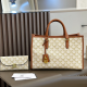 Cream White Daily Letters Patchwork Bags