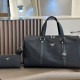 Black Daily Letters Zipper Bags