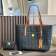 Black Daily Letters Patchwork Bags