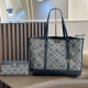 Tibetan Blue Daily Letters Patchwork Bags